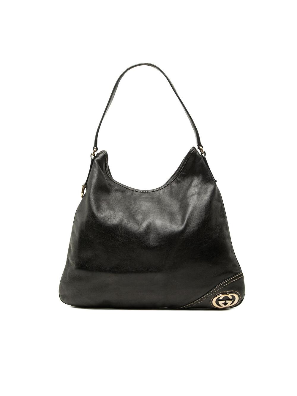 Gucci Calfskin New Britt Hobo Pre-Loved #373045G58B